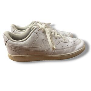 Nike Court Vision Low Triple White CD5463-100 Activewear Women’s Size 11